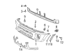 Toyota RAV4 License Plate Diagram - 52114-42040