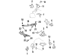 1990 Toyota Camry Engine Mount Diagram - 12321-64110