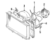 Toyota Supra Fan Shroud Diagram - 16702-46010