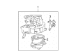 Toyota Blower Motor Diagram - 87130-04050