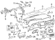 Scion tC Glove Box Diagram - 55303-21030-B0