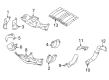 Scion Exhaust Heat Shield Diagram - SU003-01150
