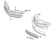 2010 Toyota Camry Grille Diagram - 53112-06100