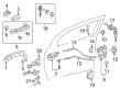 Scion Door Handle Diagram - 69210-74030-P3