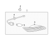 Toyota Solara Light Socket Diagram - 81585-06140