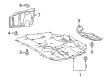 Scion Engine Cover Diagram - 51410-12110