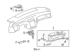Toyota Avalon Glove Box Diagram - 55303-AC011-A0