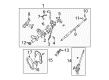 Toyota Tacoma Automatic Transmission Shift Levers Diagram - 33055-35150