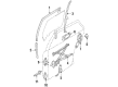 Toyota Cressida Window Regulator Diagram - 69804-22110