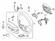 Toyota Land Cruiser Steering Wheel Diagram - 45100-60760-C3