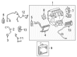 Toyota Camry A/C Hose Diagram - 88704-06440