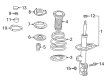 Toyota RAV4 Coil Spring Insulator Diagram - 48045-0R010