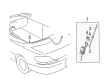 Toyota Solara Antenna Cable Diagram - 86101-AA120