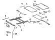 Toyota Sequoia Sunroof Cable Diagram - 63224-AE010
