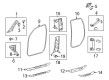 Toyota Tundra Door Seal Diagram - 62331-0C070