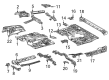 Toyota Tundra Floor Pan Diagram - 58116-0C010