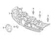 Toyota Prius Grille Diagram - 53101-47032
