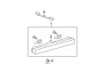 Toyota Camry Light Socket Diagram - 81576-33011