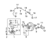 Toyota Brake Booster Vacuum Hose Diagram - 44774-48030