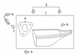 2020 Toyota Corolla Back Up Light Diagram - 81591-12240
