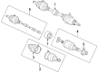 Scion CV Joint Diagram - 43470-59195