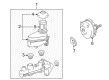 Toyota Corolla Brake Proportioning Valve Diagram - 47150-12210