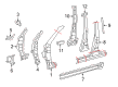 2012 Toyota RAV4 Door Seal Diagram - 67874-0R010