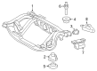 2013 Toyota Highlander Rear Crossmember Diagram - 51206-48050
