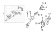 Toyota Highlander Steering Column Diagram - 45250-48080