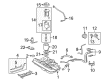 Toyota Fuel Tank Strap Diagram - 77602-06070