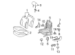 Toyota Yaris Seat Cushion Diagram - 71528-52C81-B0