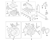 Toyota Avalon Blower Motor Resistor Diagram - 87165-41010