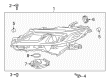 Toyota Camry Light Control Module Diagram - 89908-010B2