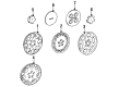 Toyota Celica Wheel Cover Diagram - 42603-20340