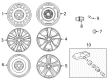 Toyota Corolla Spare Wheel Diagram - 42611-12B70