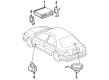 Toyota Tercel Car Speakers Diagram - 86160-16301