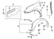 Toyota RAV4 Fender Diagram - 53801-0R070
