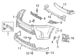Toyota Highlander Bumper Diagram - 52119-0E938