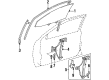 Toyota Corolla Window Run Diagram - 68141-12330