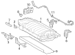 Toyota Corolla Battery Cable Diagram - 821H1-12140