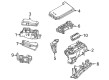 Toyota Mirai Relay Block Diagram - 82743-33030