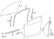 Toyota Sequoia Window Run Diagram - 68151-0C050