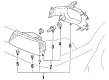 1992 Toyota Corolla Headlight Diagram - 81150-02020
