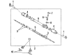 Toyota MR2 Rack and Pinion Boot Diagram - 45536-10070