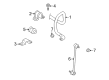 Toyota Sway Bar Bracket Diagram - 48827-0T010