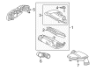 Toyota Tacoma Air Filter Box Diagram - 17705-0C121