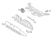 Toyota RAV4 Grille Diagram - 53112-0R130