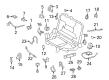 2020 Toyota Land Cruiser Seat Cover Diagram - 72996-60150-E1
