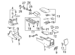 Toyota Solara Cup Holder Diagram - 55620-AA031