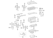Scion iM Variable Timing Sprocket Diagram - 13050-0T040